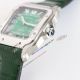 Replica TW Cartier SANTOS Green Dial Swiss 9015 (3)_th.jpg